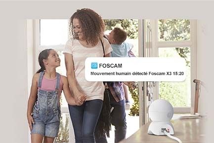 Caméra de surveillance IP Wifi Foscam X5