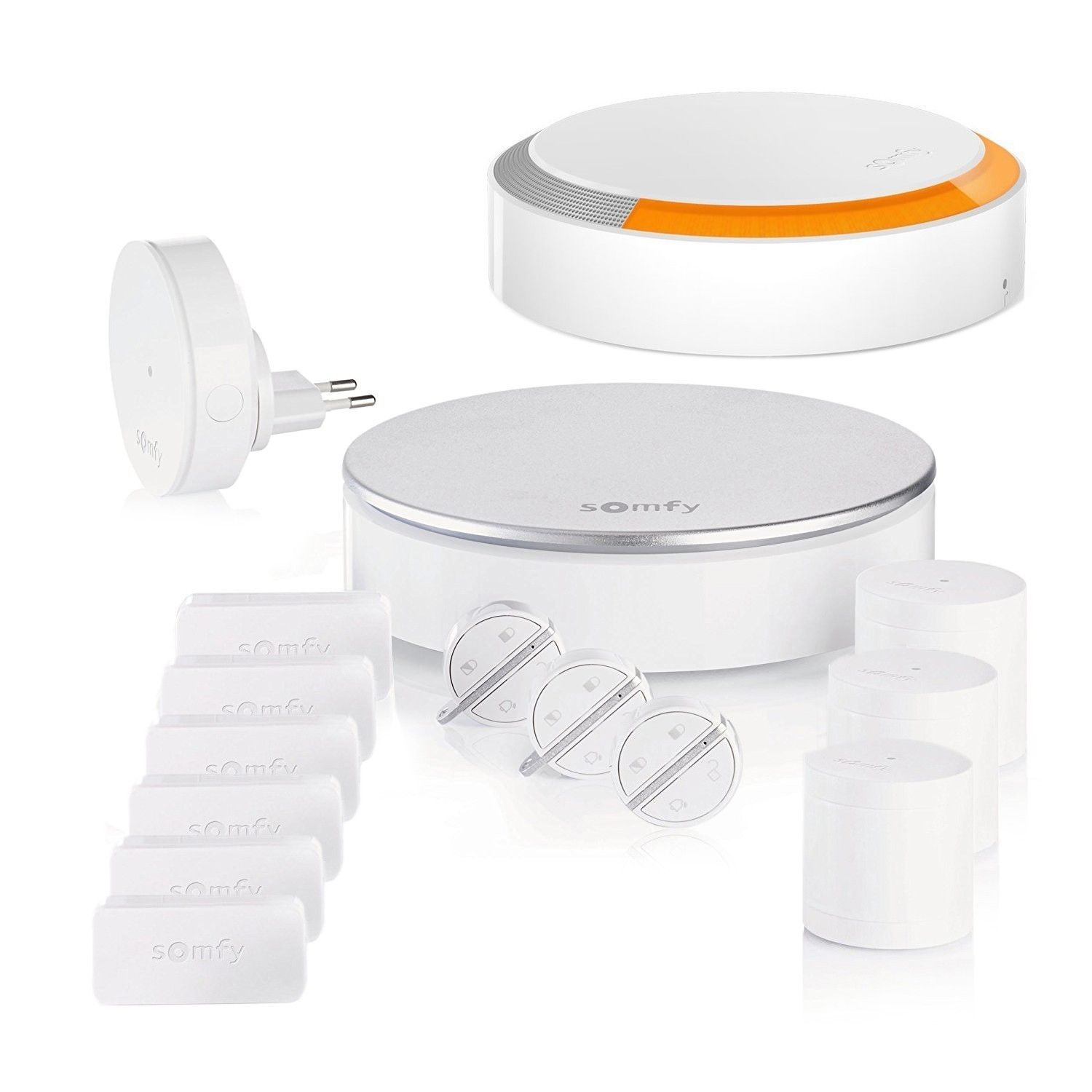 Composition du pack alarme Somfy Home Alarm - kit 1