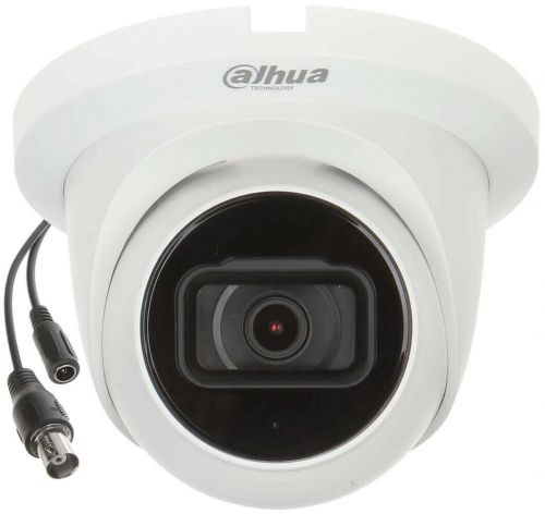 Caméra dôme Eyeball 5 MP fixe IR 30 m - DH-HAC-HDW1500TLMQP-0280B-S2 - Dahua