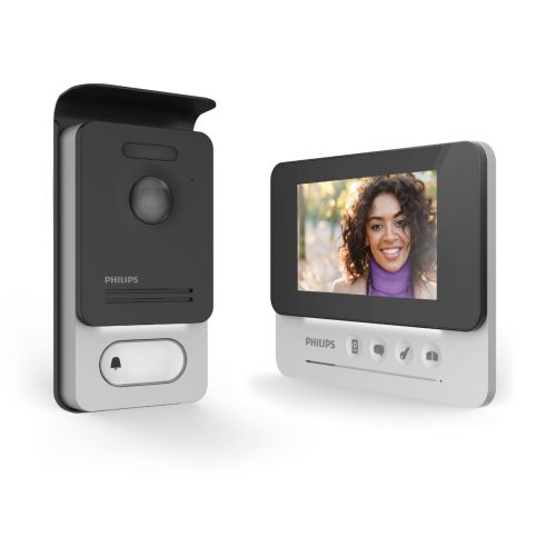 WelcomeEye Videoteléfono compacto con cable - Philips