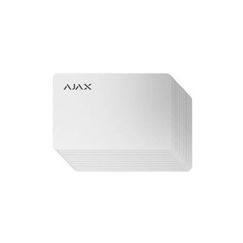Carte Pass pour clavier 100pcs Blanc - Ajax Pass blanco 100pcs - AJAX