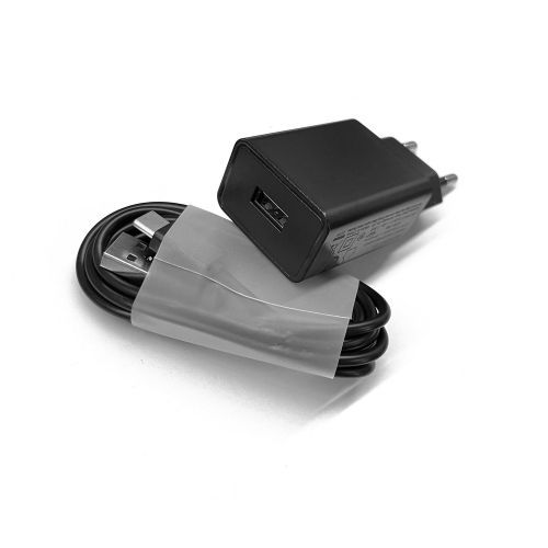 Alimentation secteur USB noire pour caméra IP R4M Foscam 5V 1.5A
