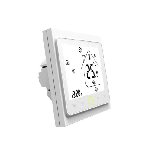 Thermostat connecté zigbee pour plancher chauffant Blanc - BHT-002-GBLZBW - MOES