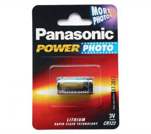 Panasonic CR123 - Stapel lithium CR123 (3V)