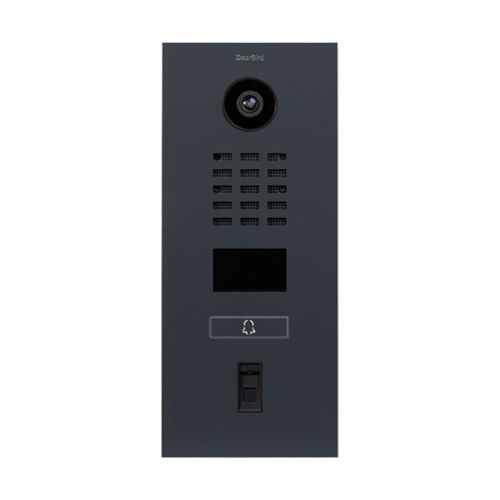 IP video deurtelefoon 1 deurbel met vingerafdruklezer - Doorbird D2101FV Vingerafdruk 50 RAL 7016