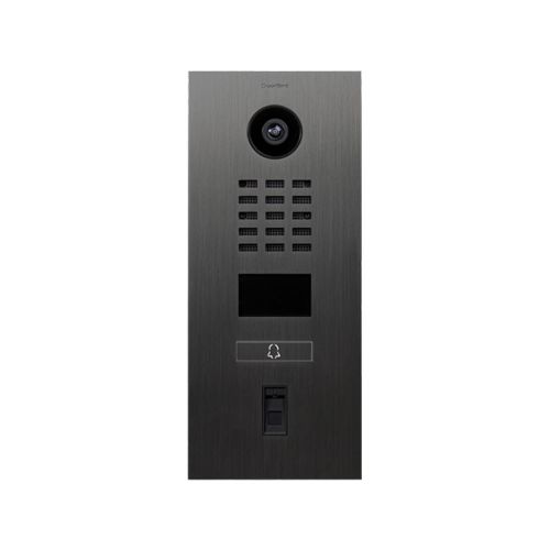 IP video deurtelefoon 1 deurbel met vingerafdruklezer - Doorbird D2101FV Fingerprint 50 Titanium