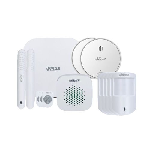 Wifi IP kit de alarma para el hogar - ARC3000H-03-GW2 Kit 8 - DAHUA