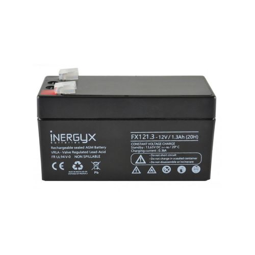 Batterie rechargeable VRLA 12V / 1,3 Ah - FX121.3 - IZYX
