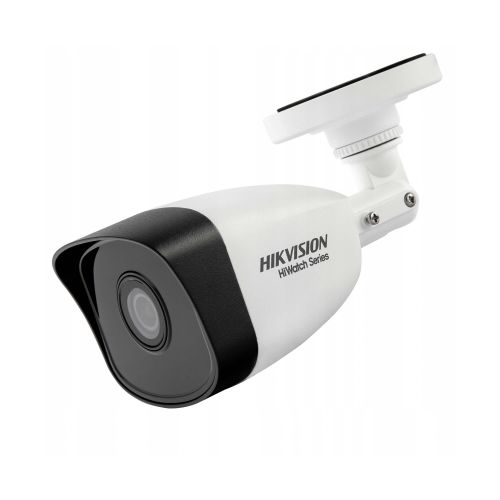Câmara de bala IP PoE 2MP IP67 - lentes de infravermelhos de 30m e 2,8mm - Hiwatch Hikvision