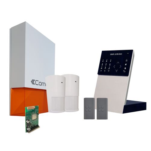 Paquete de alarma conectada Secur Hub IP + Módulo GSM - Comelit