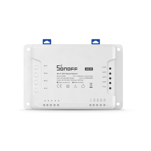 Interruptor inteligente Wifi de 4 canais - SONOFF