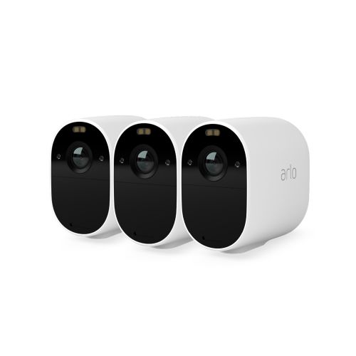 Essential Spotlight Arlo - Kit de vigilancia WiFi con 3 cámaras