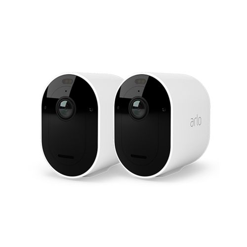 Witte WiFi-buiten beveiligingscameraset - Pro 4 Arlo