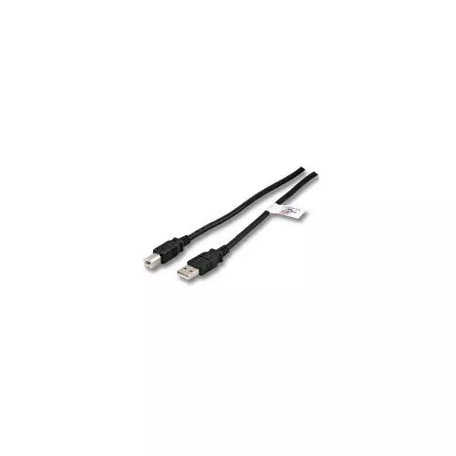 Cable USB 2.0 A-B M/M Negro 3m - CABUSB307 - NEKLAN